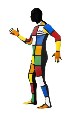Smiffys Rubik's Cube Second Skin Costume