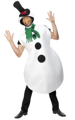 Smiffys All Mens Costumes Adult Snowman Costume