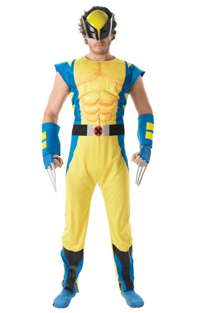 Rubies All Mens Costumes Deluxe Wolverine Costume
