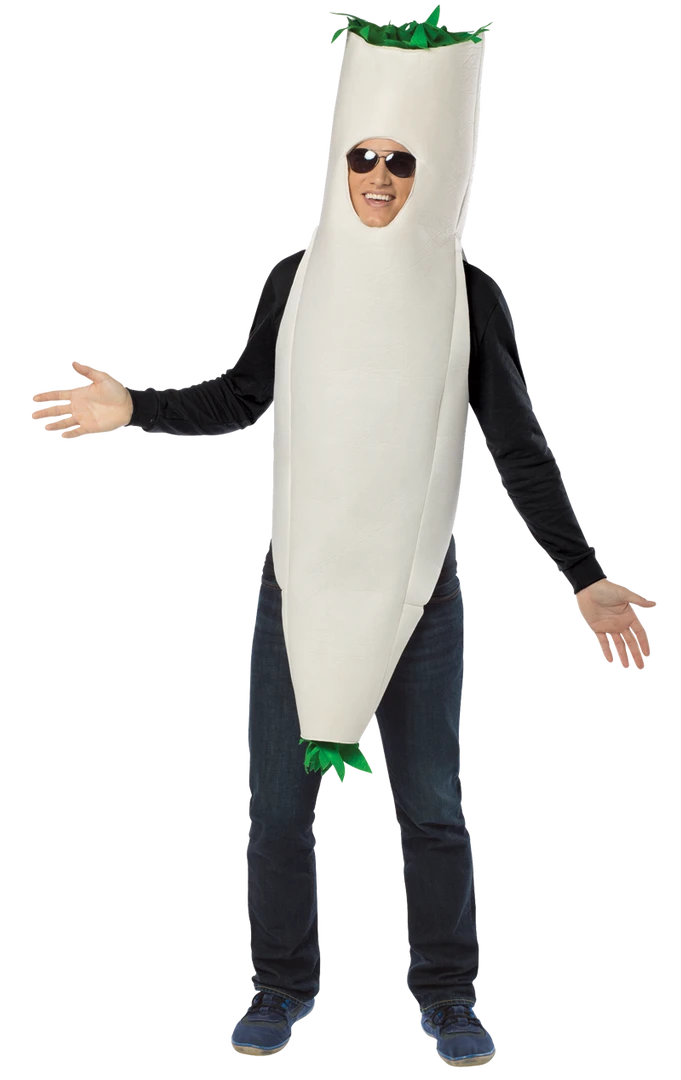 Rasta Imposta Adult Giant Spliff Fancy Dress Costume All Mens Costumes