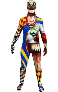 Body Republic All Mens Costumes The Clown Morphsuit