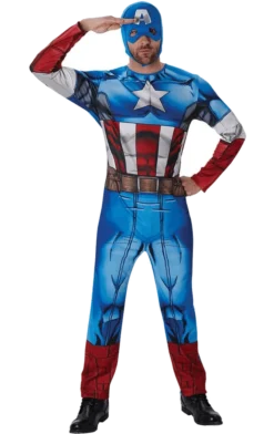 Rubies Adult Classic Captain America Costume