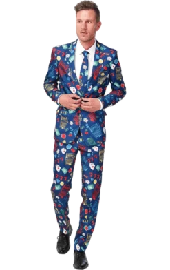 OppoSuits Adults Casino Slot Machine Suitmeister Costume