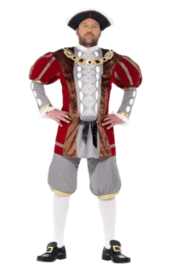 Smiffys Adult King Henry VIII Deluxe Costume All Mens Costumes