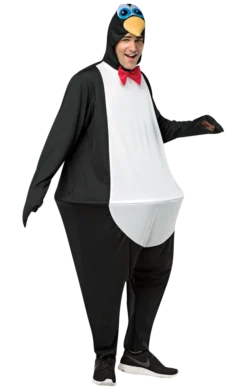 Rasta Imposta Adults Penguin Hoopster Costume