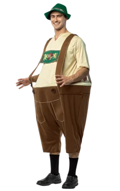 Rasta Imposta Adults Lederhosen Hoopster Costume All Mens Costumes