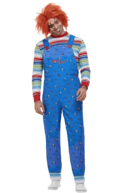 Smiffys All Mens Costumes Male Chucky Costume