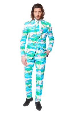 OppoSuits Mens Flaminguy Opposuit All Mens Costumes