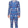 OppoSuits All Mens Costumes Christmas Blue Nordic Suitmeister