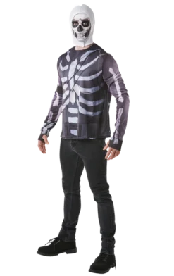 Rubies Skull Trooper Top And Snood Costume All Mens Costumes