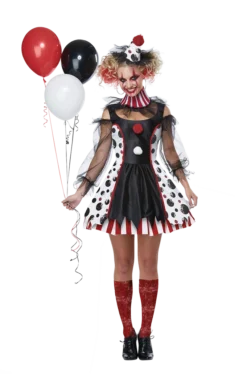California Costumes All Womens Costumes Ladies Twisted Clown