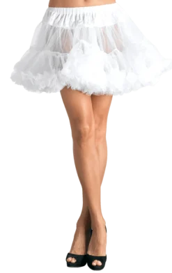 Generic Adults White Petticoat Layered Tulle