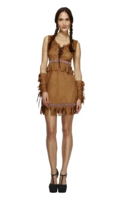 Smiffys Adult Fever Pocahontas Costume All Womens Costumes