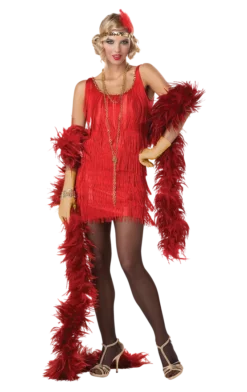 California Costumes All Womens Costumes Red Fashion Flapper Costume