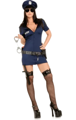 Rubies Adults Adult Officer Frisky Police Fancy Dress Costume