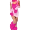 Leg Avenue Pink Puff Monster Costume