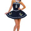 Roma All Womens Costumes Flirty Blue Sailor Costume