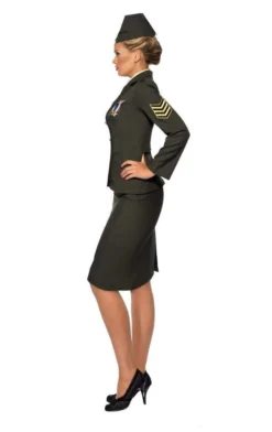 Smiffys Women's Wartime Officer Costume