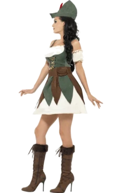 Smiffys Fever Female Robin Hood Costume