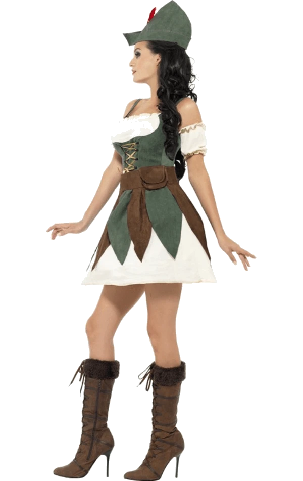 Smiffys Fever Female Robin Hood Costume