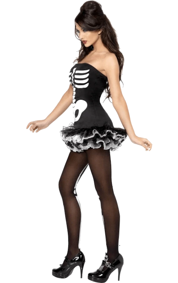 Smiffys Fever Skeleton Outfit