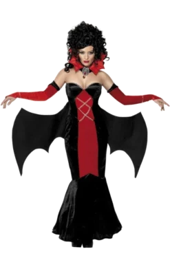 Smiffys Adults Women's Gothic Manor Vampire Costume