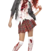 Smiffys High School Horror Zombie Schoolgirl Costume