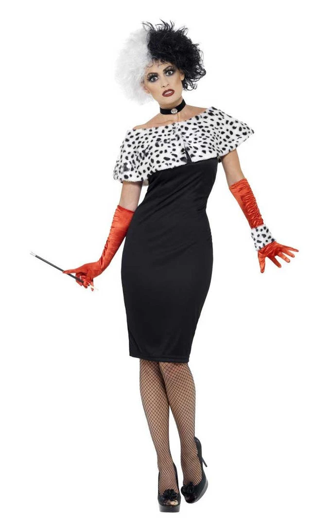 Smiffys All Womens Costumes Evil Madame Costume