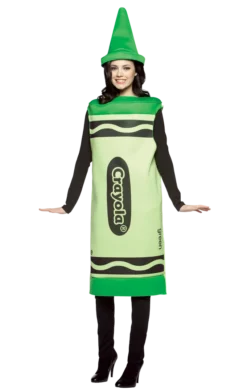 Rasta Imposta All Womens Costumes Crayola Crayons-Green