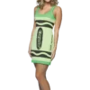 Rasta Imposta Crayola Screaming Green Tank Dress All Womens Costumes