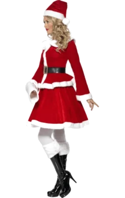 Smiffys Miss Santa Costume - Deluxe All Womens Costumes