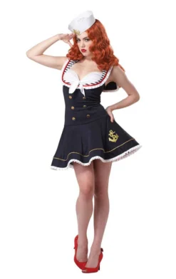 California Costumes All Womens Costumes Nautical Doll Sailor Costume