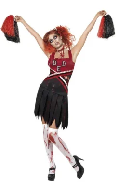Smiffys Zombie Cheerleader Costume