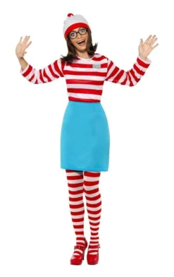 Smiffys Where's Wally Wenda Female Costume All Womens Costumes
