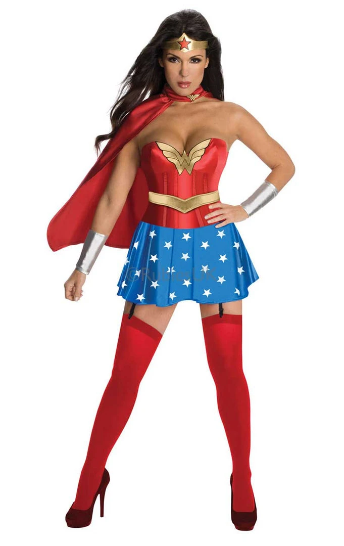 Rubies All Womens Costumes Deluxe Wonder Woman Outfit