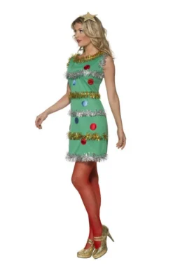 Smiffys Ladies Christmas Tree Costume All Womens Costumes