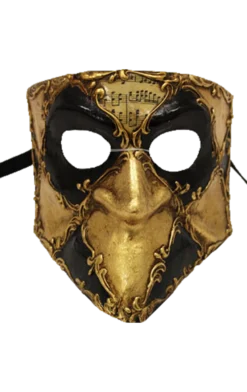 Generic Masks Gold Bauta Masquerade Mask
