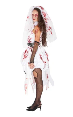 Generic Womens Bloody Bride Halloween Costume