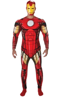 Rubies All Mens Costumes Adult Deluxe Iron Man Costume