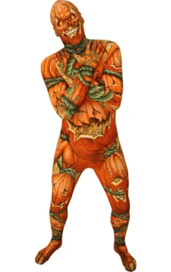 Body Republic Adult Jack O Lantern Pumpkin Morphsuit Adults