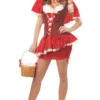 California Costumes Adult Miss Red Riding Hood Costume