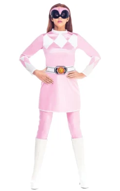 Rubies Adult Pink Mighty Morphin Power Ranger Costume All Womens Costumes