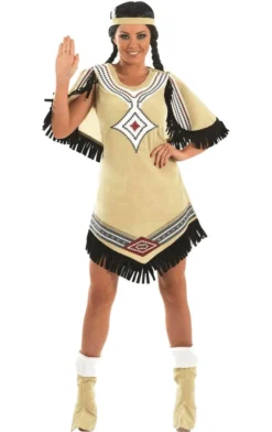 Fun Shack Adult Womens Indian Scout Costume