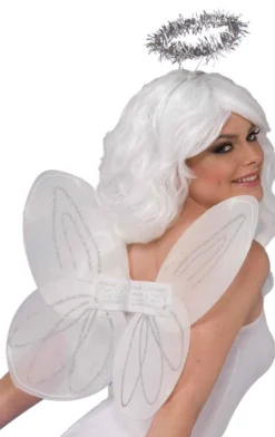 Morris Costumes Angels Angel Wings & Halo Set