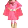 Generic All Girls Costumes Childrens Pink Supergirl Costume