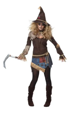 California Costumes Ladies Creepy Scarecrow