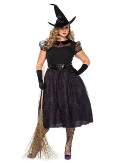 All Womens Costumes Leg Avenue Plus Size Darling Spellcaster Costume
