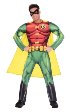 Generic Superheroes Mens Classic Robin Costume