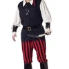 California Costumes Men's Cutthroat Pirate Costume (Plus Size)