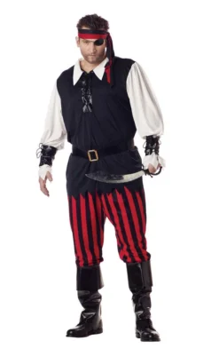 California Costumes Men's Cutthroat Pirate Costume (Plus Size)